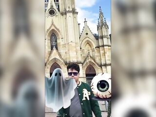 Outing with my Step-cousin on Halloween