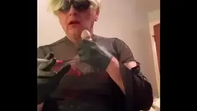 Nikki Seduces in Pink Bra: Intense Nipple Play & Smoking Fetish Action