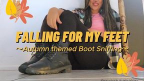 Falling for Mx Kitty's Feet (and Boots) HD | Boot Sniffing | Foot Worship | Smelly Socks