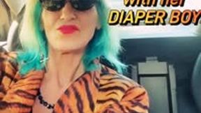 Diaper Boy with mean MOMMY