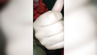 my friend left the house and was alone with his
