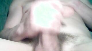 Masturbe (8) with one testicle
