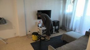 Old maid in red lipstick ORDER a