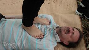 Guy gets trampled in the park (Full HD 1080p MP4)