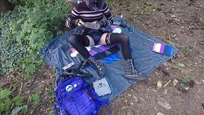 Wild Femboy Adventure: Amateur Crossdresser Outdoor Anal Play & Sissy Degradation