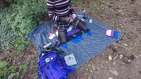 Wild Femboy Adventure: Amateur Crossdresser Outdoor Anal Play & Sissy Degradation