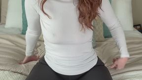 Stepmom leggings temptation