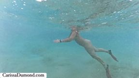 Nude swim in Maui captured by a friend with the dome GoPro