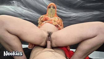 Sasha Pearl seduces in a belly dancer outfit and gets fucked hard