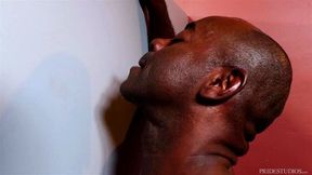 ExtraBigDicks Tattooed Redhead Takes Raw BBC Through Glory Hole