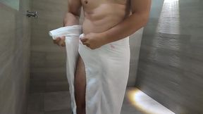 Stepdad seduces stepkid in hotel bathroom &mdash;  captures intimate moments in doggy style
