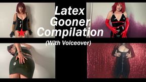 *1280x480* Goon and Jerk for Deanna in Latex Nonstop MP4 Latex Compilation with Goon encouragement Voiceover
