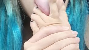 Adult Movie @Licking Feet & #Solo #Emo Gothic with @CreamyCupcake99 Like & Share!
