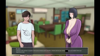 Konoha Milfs #9: I almost got caught massaging my stepmom's big tits
