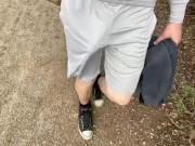 Getting Hard in Soft Shorts | Walking Freeballing HD 60fps