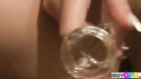 ”Sexy Brunette with big breast Masturbate”