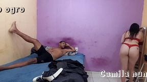 apos reclamacao do marido policial cedeu,liberou o cuzinho - camila nunes.