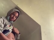 St8 Guy Jerks-off till He Nuts at Construction site(got caught)