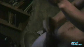 ”Hot Zack Randall caps the night off with a sexy creamy load”