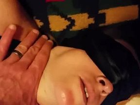 Whore wife looking sexy in her new corset