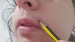Raw & Cracked: Close-Up of My Damaged Lips