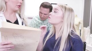 Docs Gone Wild MILF Doctor Missa Mars and Nurse Haley Spades Deliver DoubleOrgasm Care to This Hung Patient!