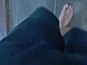 Walking Barefoot for 1 km: From Clean to Dirty Soles - POV Trekking