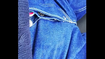 Peeing in car