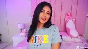 Lustful Brunette Delights Herself Fingering Her Juicy Pussy Solo