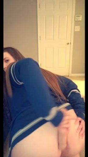 Redhead Big Ass Milf Fucks Her Pussy and Ass with Toys