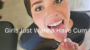Nicolette Neptune Throat Fucks & Gets Messy Facial After Blowjob