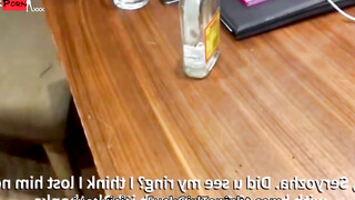 Russian Step-Mother's Secret - POV Blowjob & Hardcore Fucking