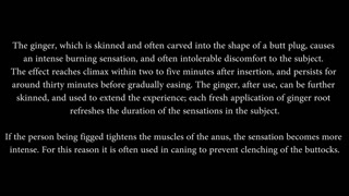 Sensual anal figging massage