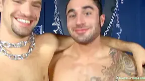 Samuel O'toole And Adam Wirthmore In On The Set