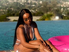 Pool Guy Gets Dirt on Ebony Princess