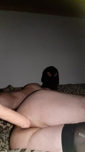 Fetish Self Anal Dildo