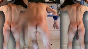 que rico se me ve ese culo en el ba&ntilde_o