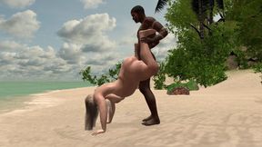 Curvy Tourist Loves BBC l 3D Animation Hentai Uncensored