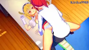 Intense Futanari Sex With Tohru & Kobayashi From Dragon Maid Hentai