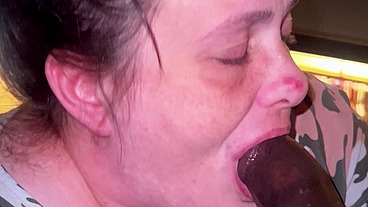 Intense bbc gumjob