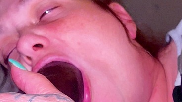 Intense bbc gumjob