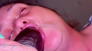 Intense bbc gumjob