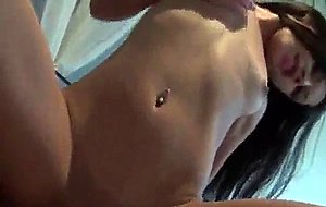 Hot young babe ariana fox rides bfs cock on amateur pov