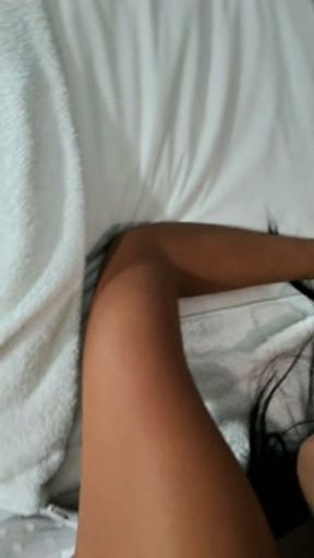 POV petite latina erotic oil massage rough sex with cumshot