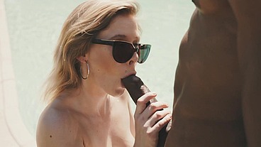 Mr.Longwood playing with 2 blond girls with tiny tits and stretching out one of them with his Huge BBC