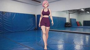 Foot Domination Stories #3: Pink Bob's Barefoot Victory Lap