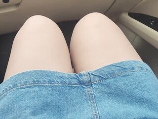 I Let Stranger Touch My Snatch in The Car No Pants Beneath The Costume