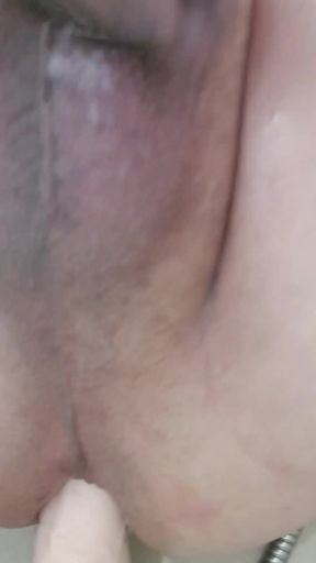 Trans ejaculates without hands   Clip 1