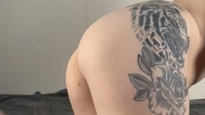 Begging Tom to fuck my ass while rubbing my ass