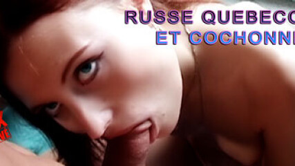 Russian Quebecer and horny